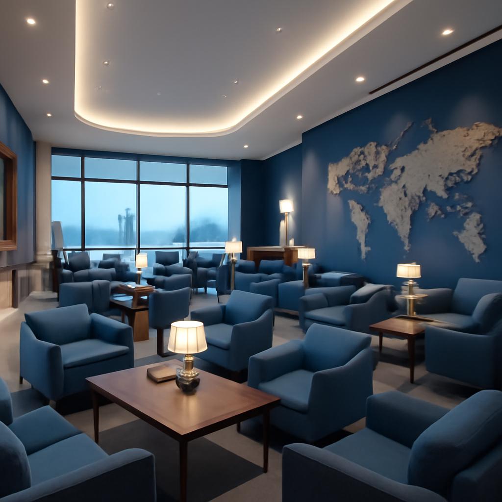 lounge azul viracopos