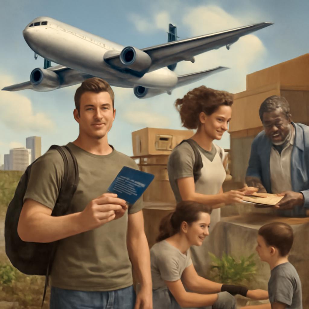 milhas para ações comunitárias
