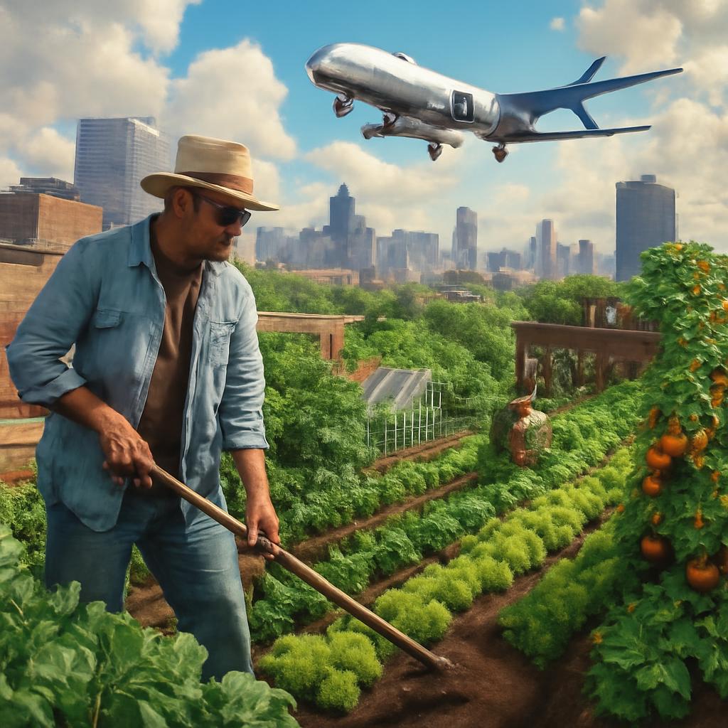 milhas para agricultura urbana