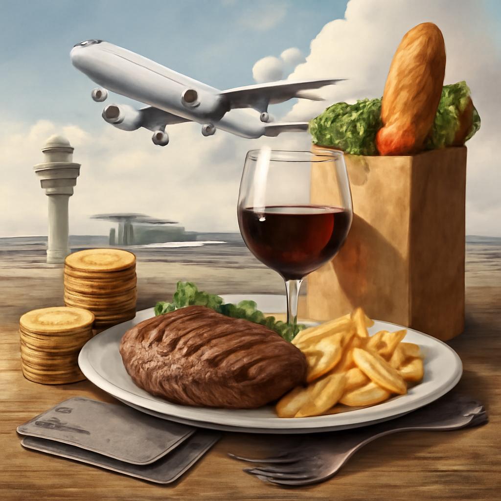 milhas para alimentação