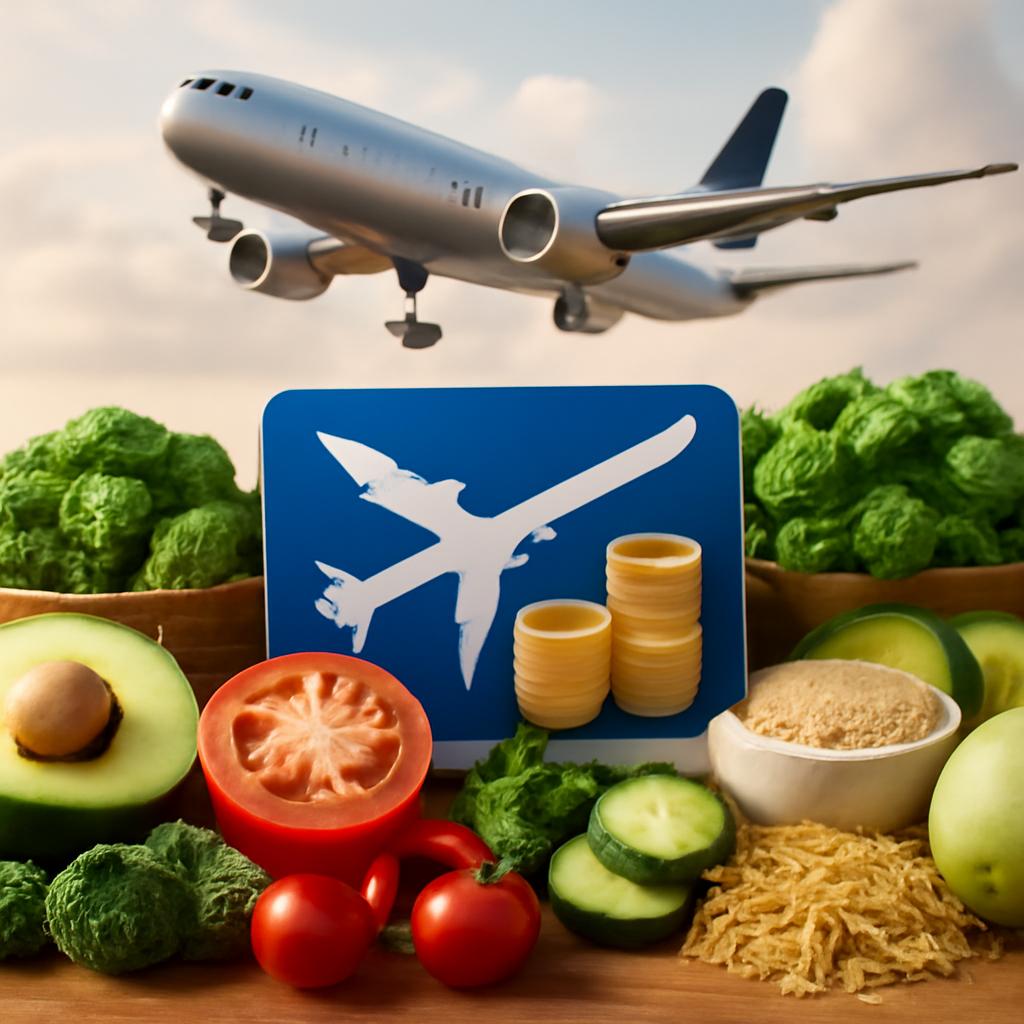 milhas para alimentação saudável