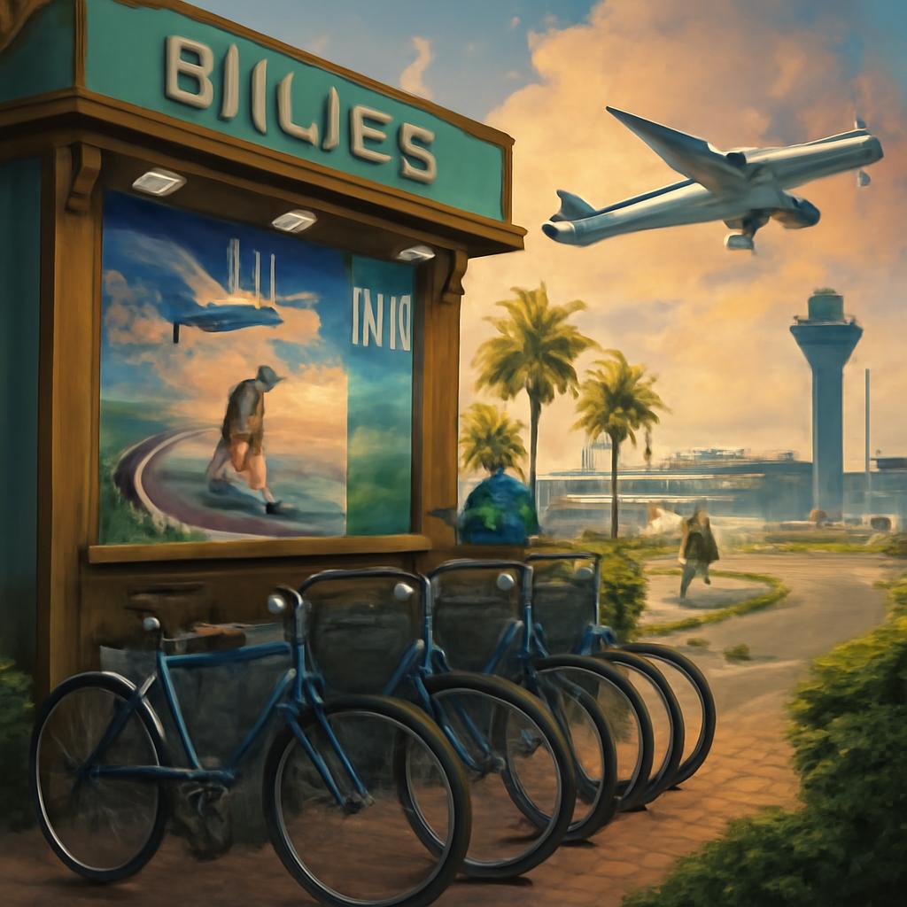 milhas para aluguel de bicicletas