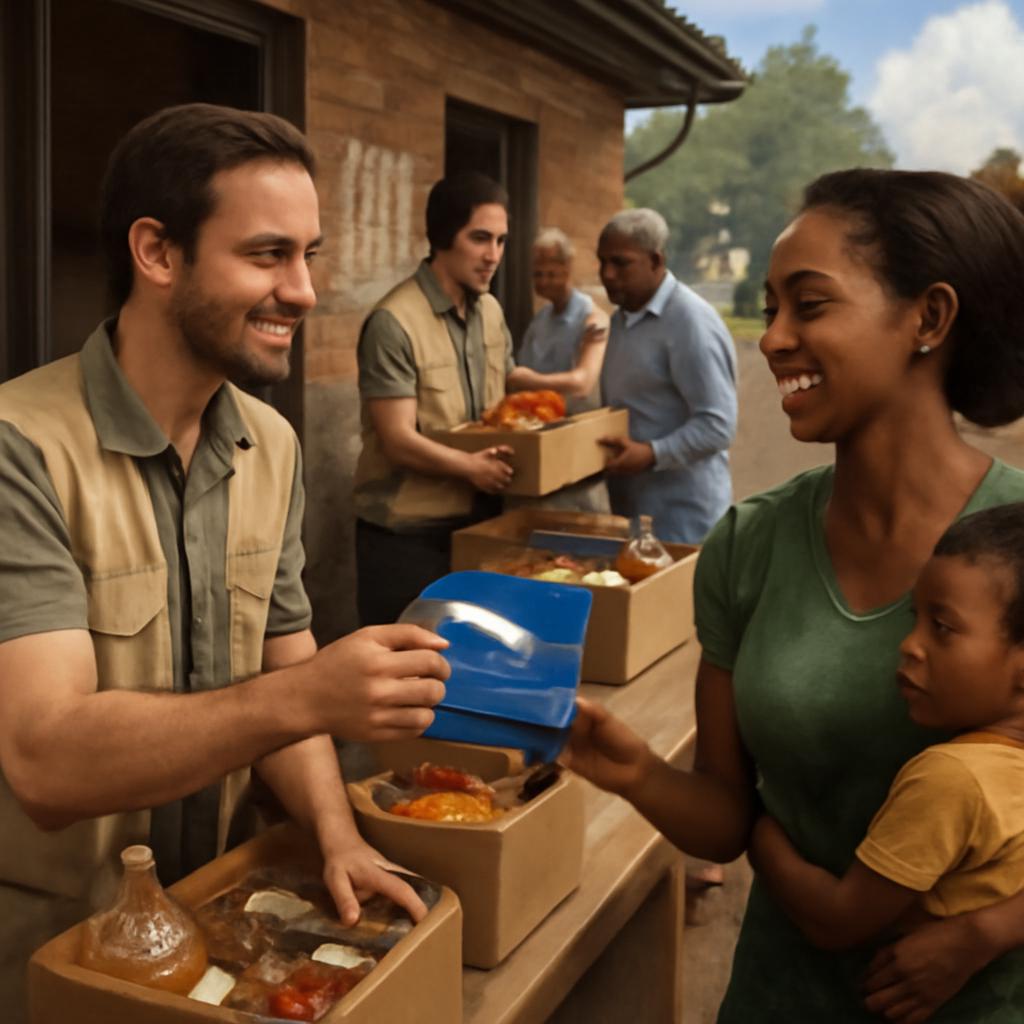 milhas para apoio assistencial comunitário