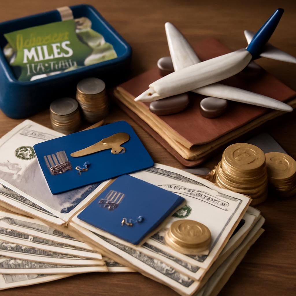 milhas para apoio financeiro