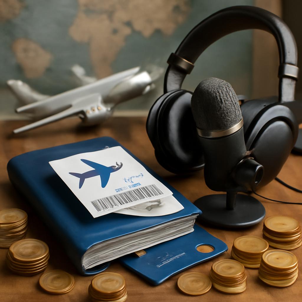 milhas para assinatura de canais de podcast