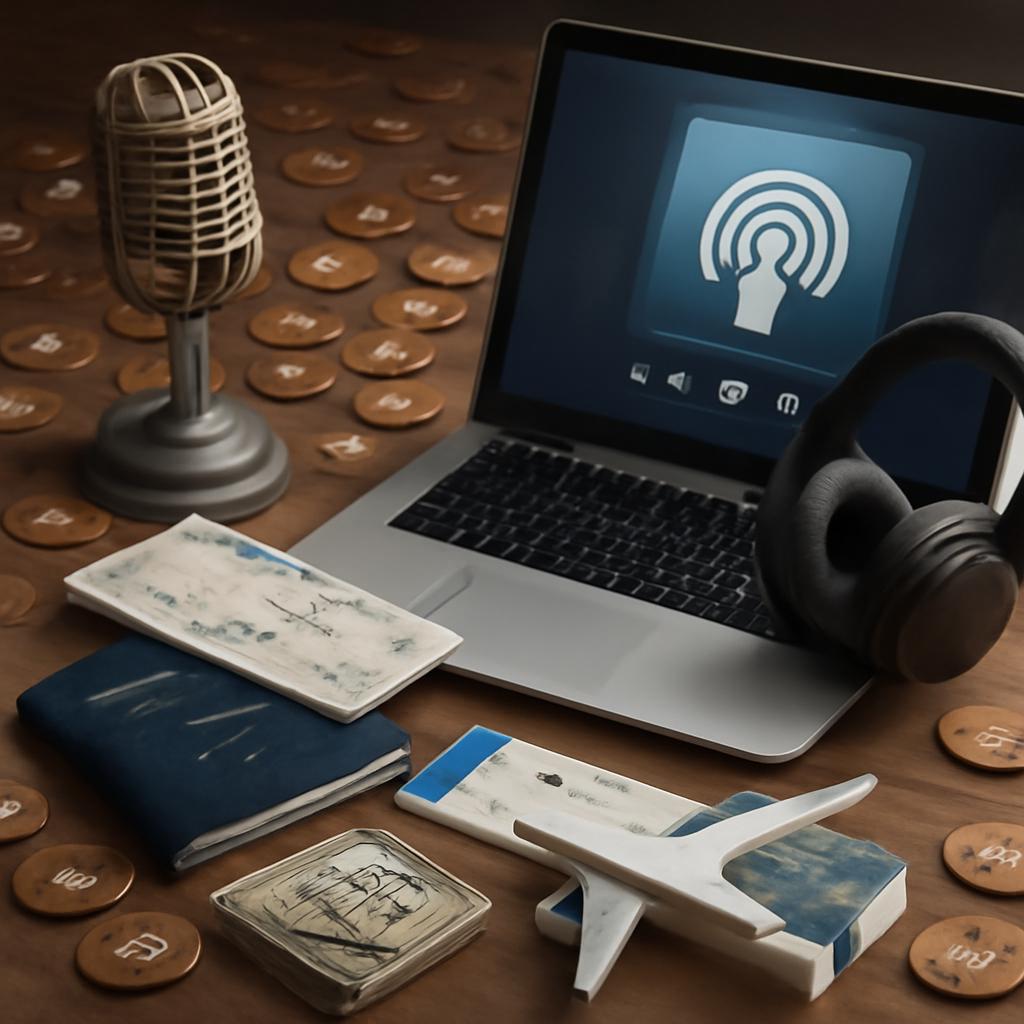 milhas para assinatura de podcasts