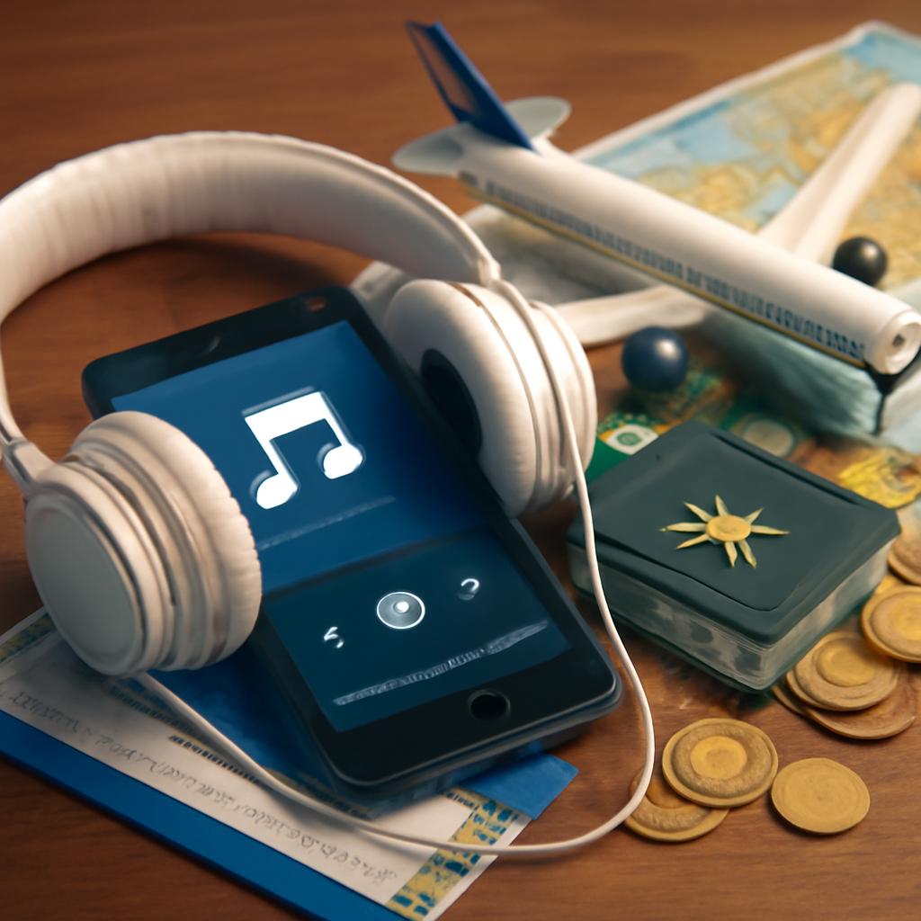 milhas para assinaturas digitais de música