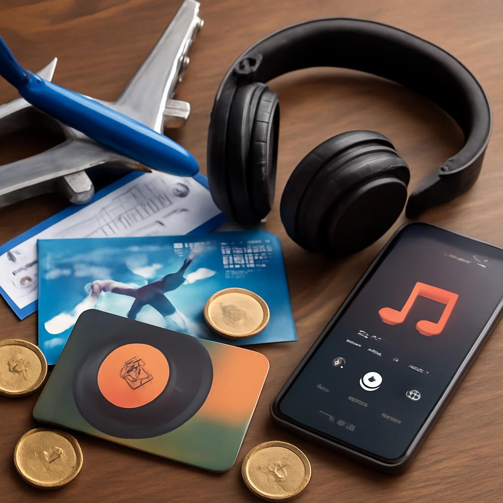 milhas para assinaturas digitais de streaming de música