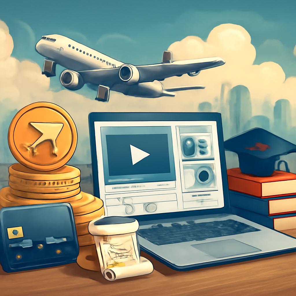 milhas para assinaturas digitais e plataformas educacionais