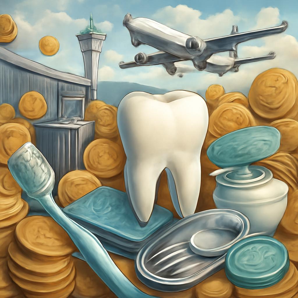 milhas para assistência dental