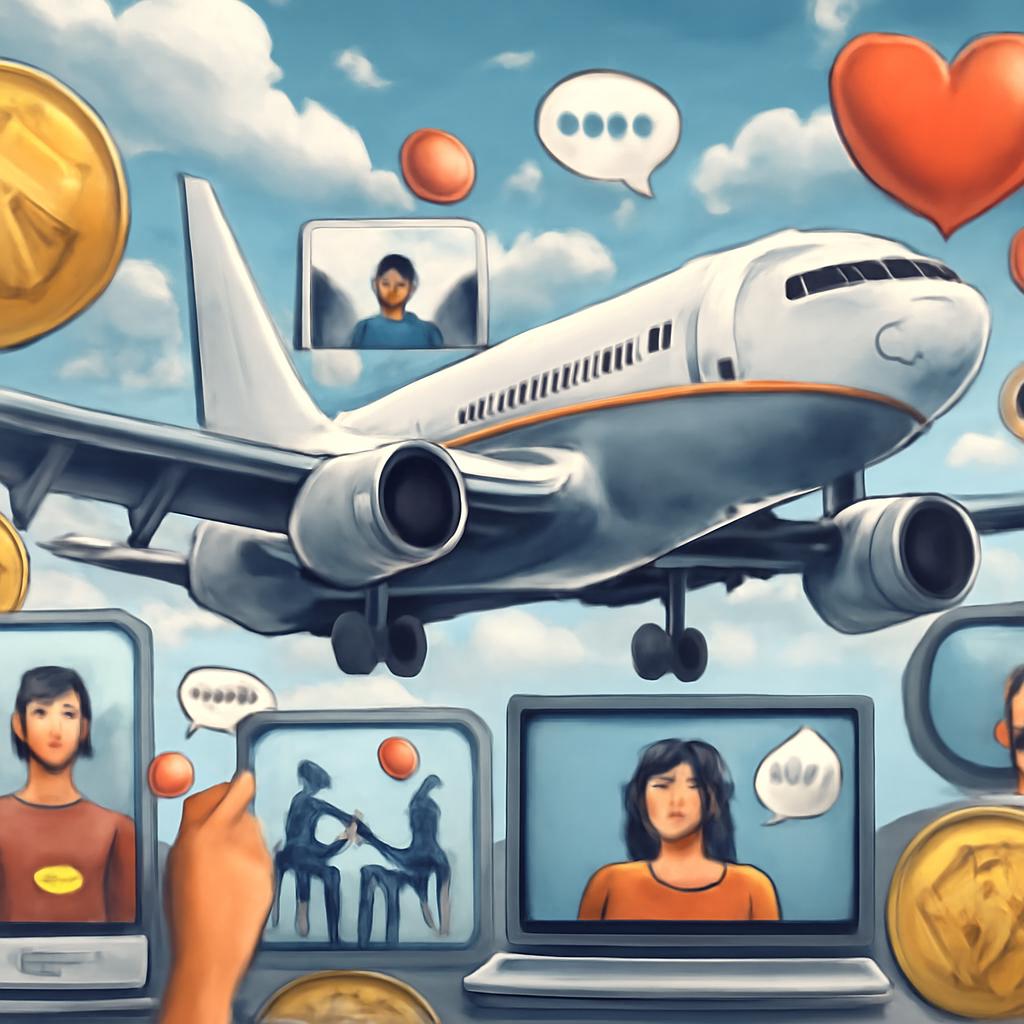 milhas para atividades sociais digitais