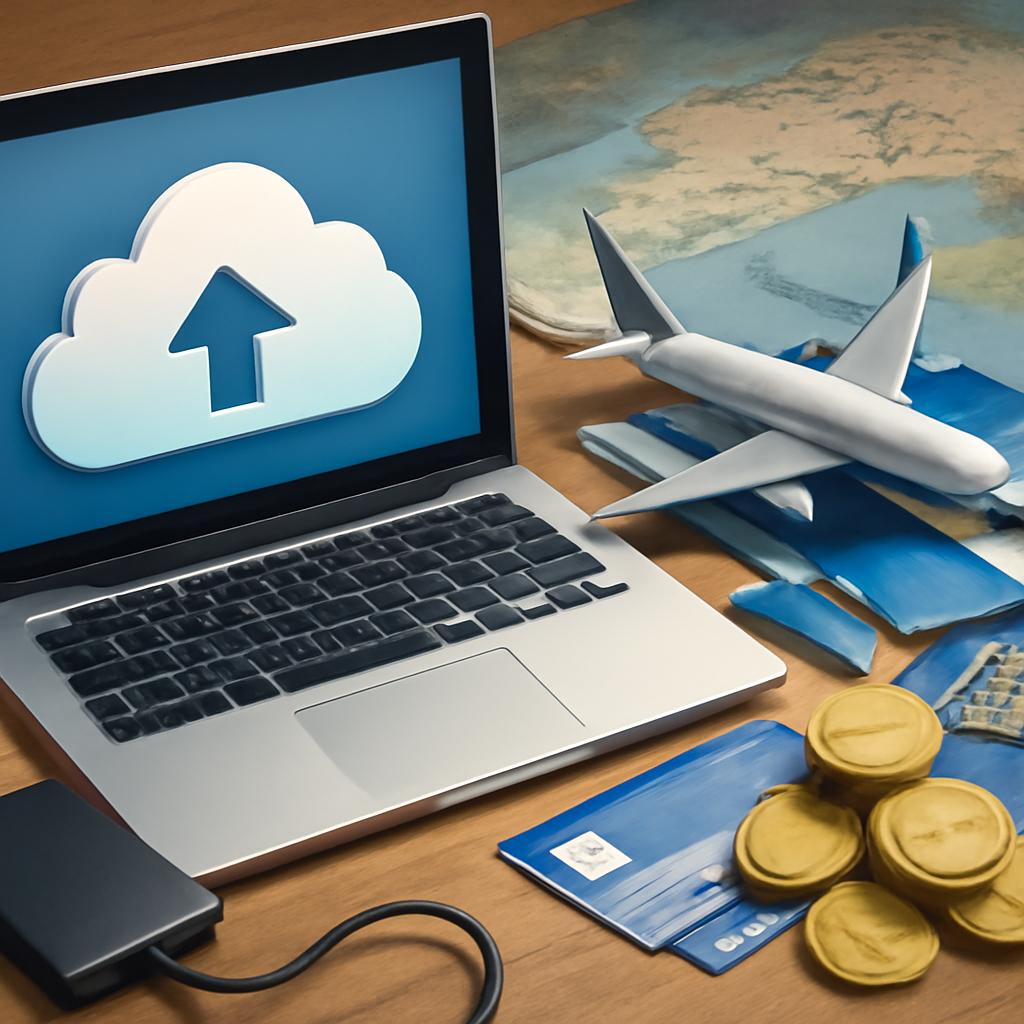 milhas para backup digital