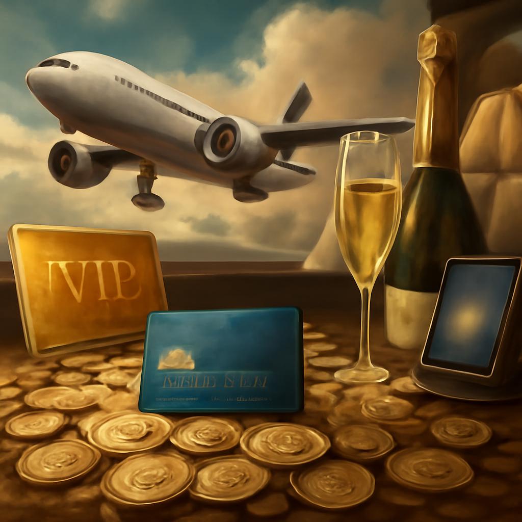 milhas para benefícios VIP e exclusivos