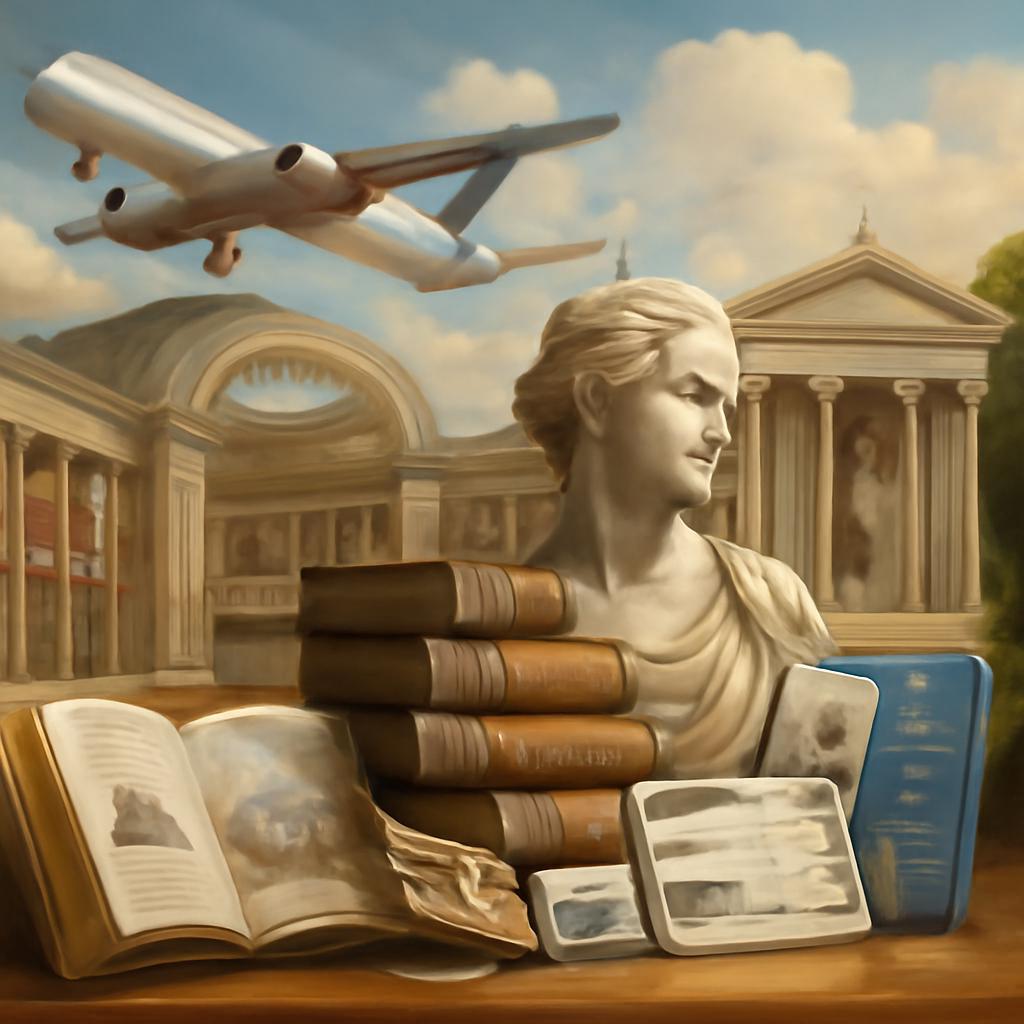 milhas para bibliotecas e museus