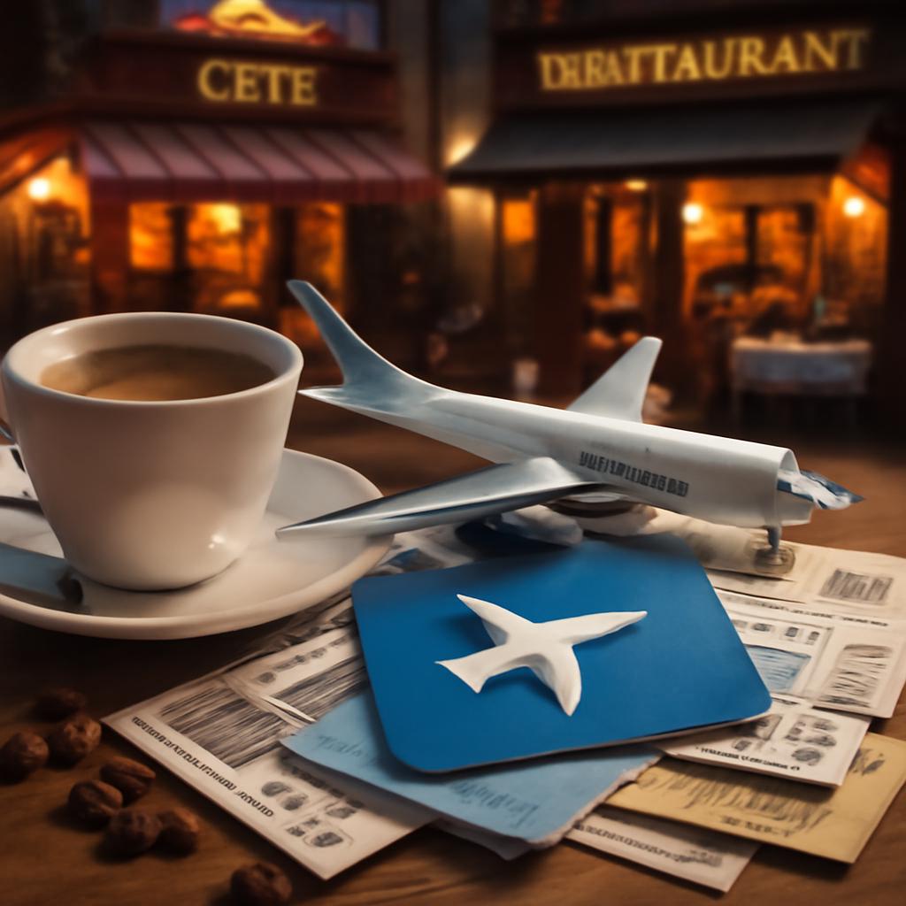 milhas para cafés e restaurantes