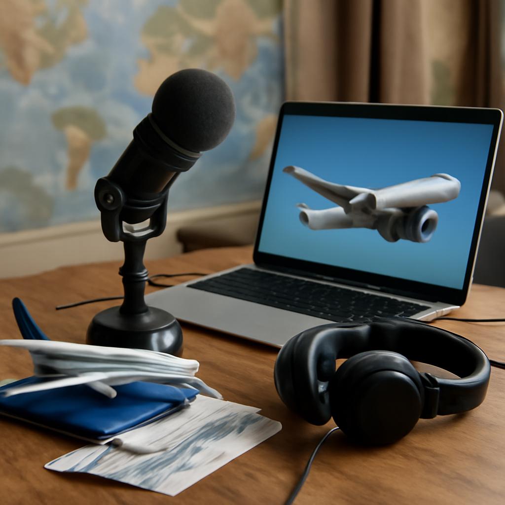 milhas para canal de podcast