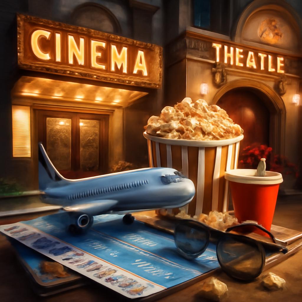 milhas para cinemas e teatros