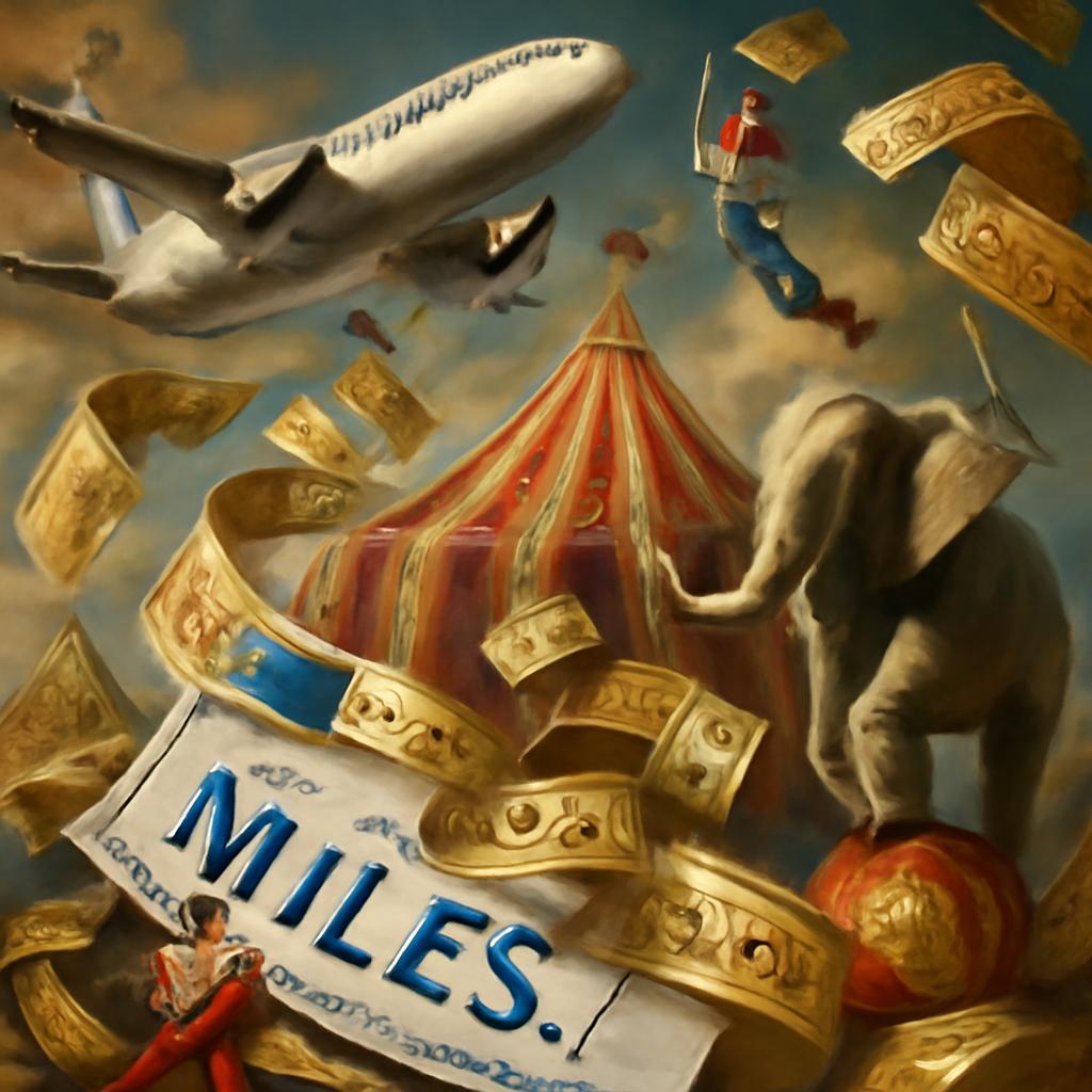 milhas para circos