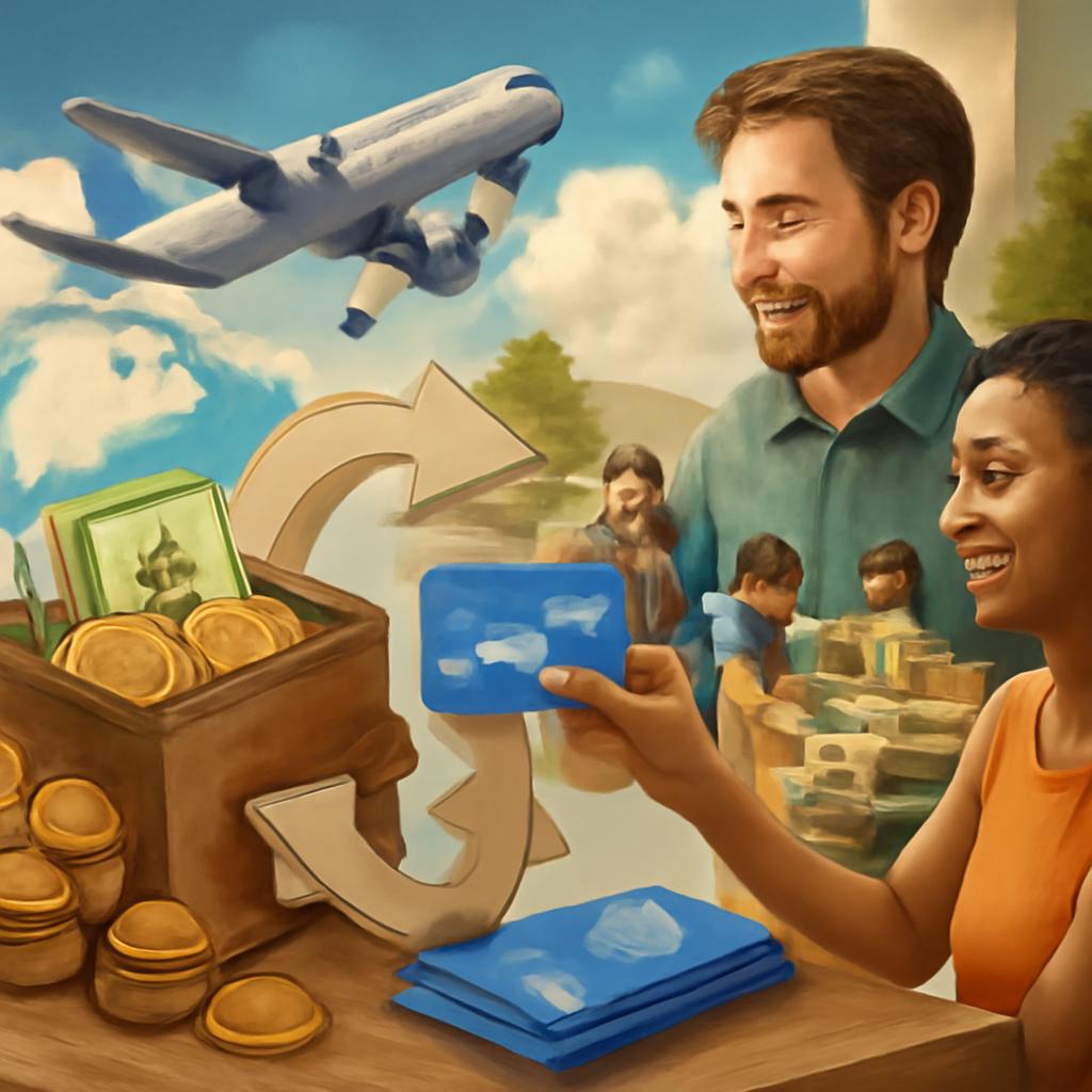 milhas para colaboração social