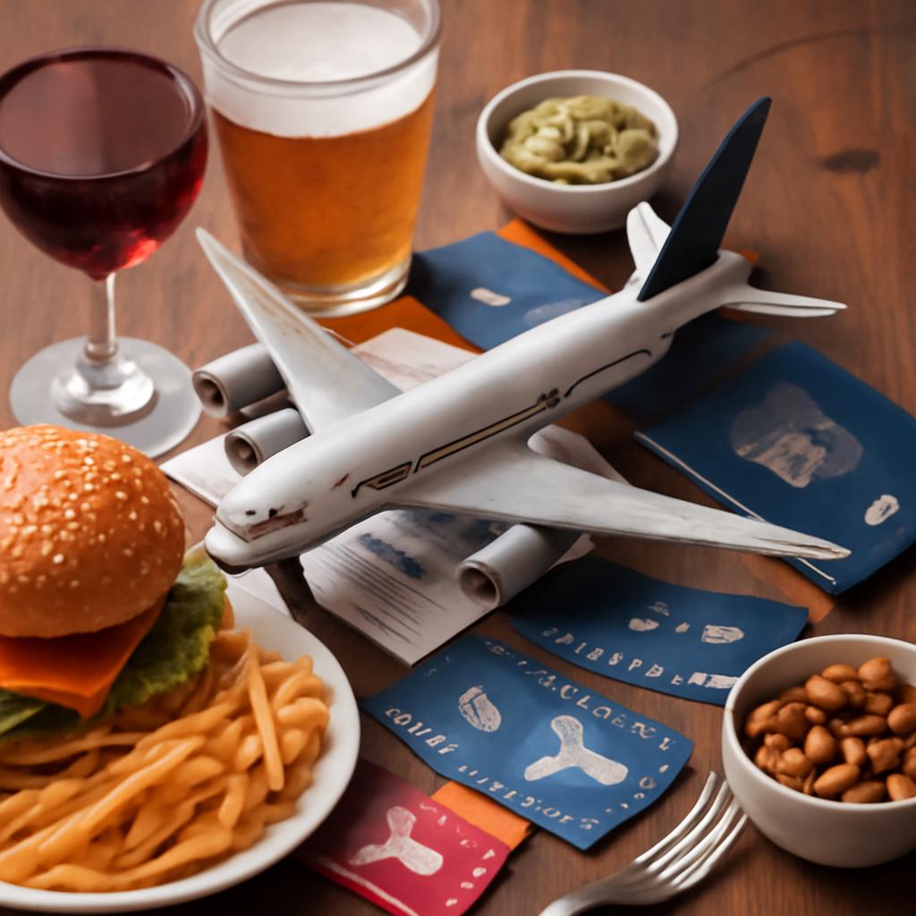 milhas para comer e beber