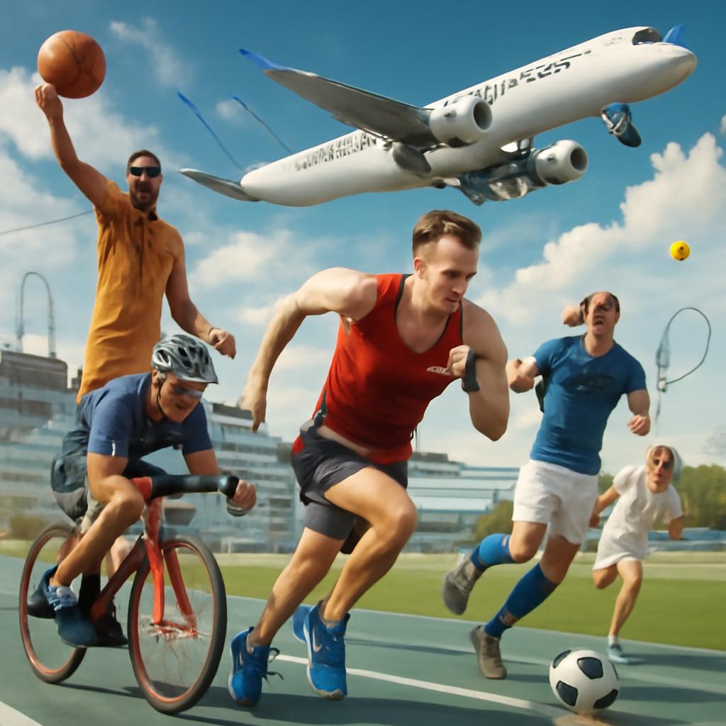 milhas para competições esportivas