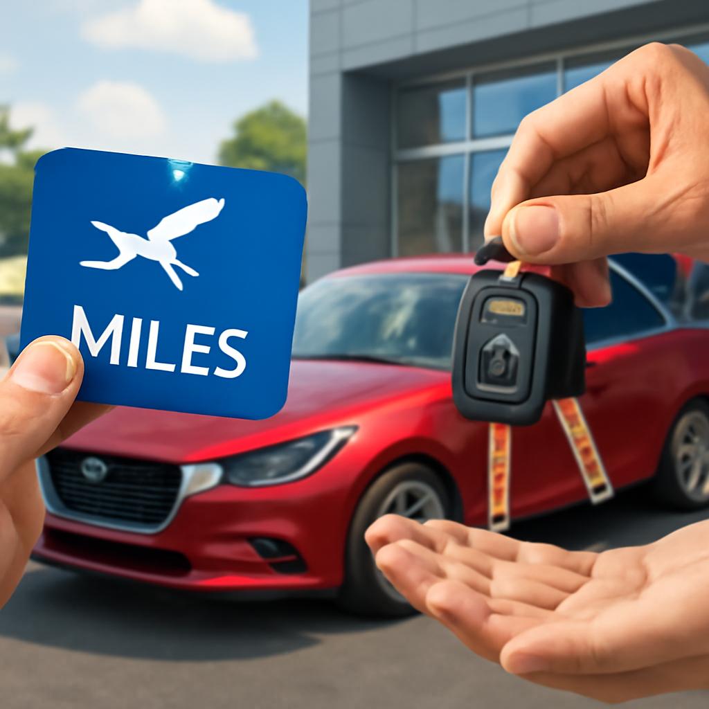milhas para compra de carro