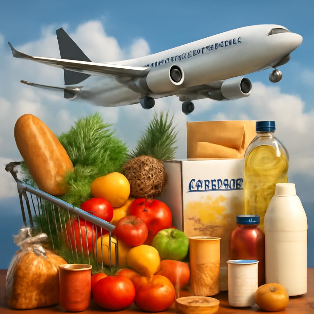 milhas para compra de produtos alimentícios