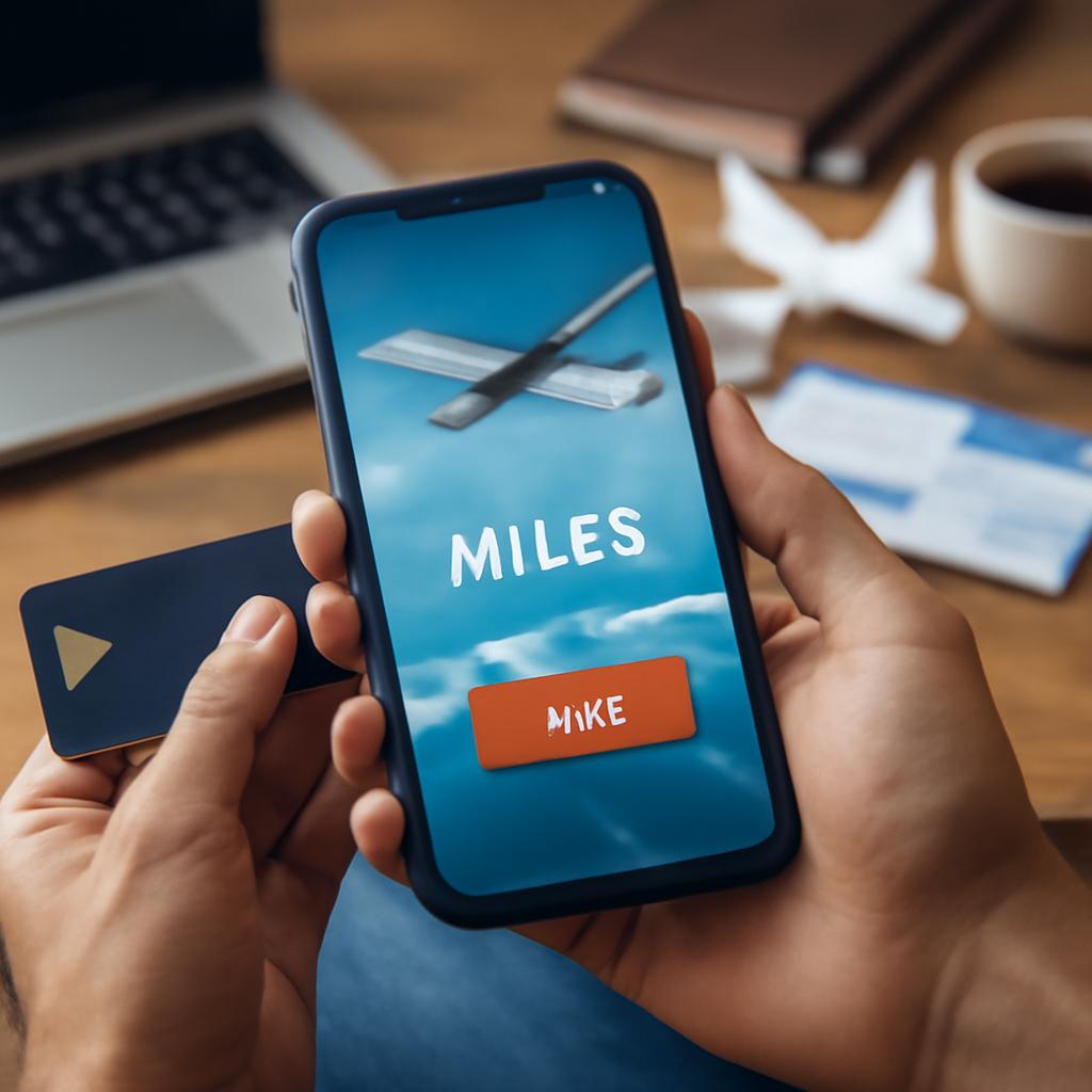 milhas para compra em aplicativos