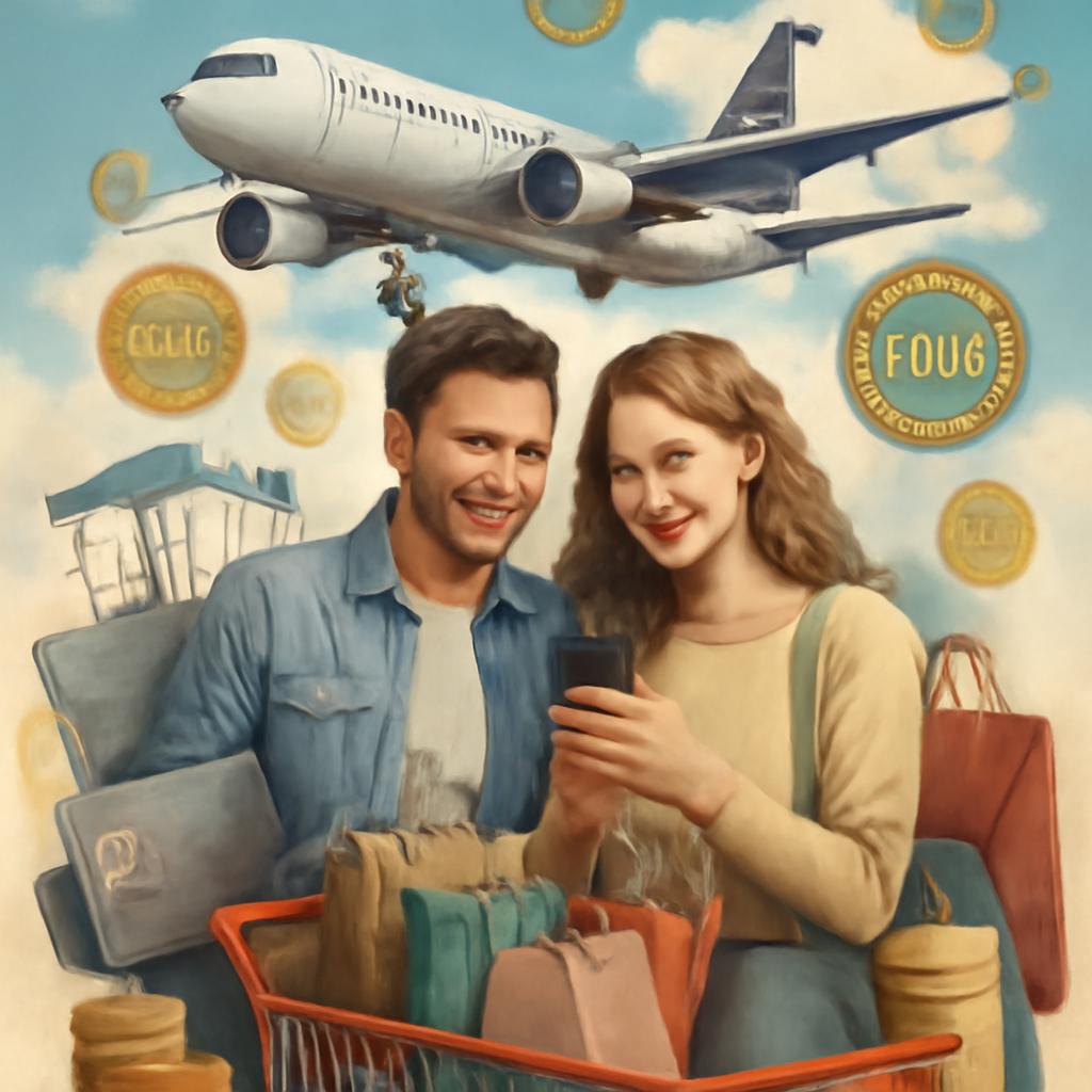 milhas para compras acompanhadas