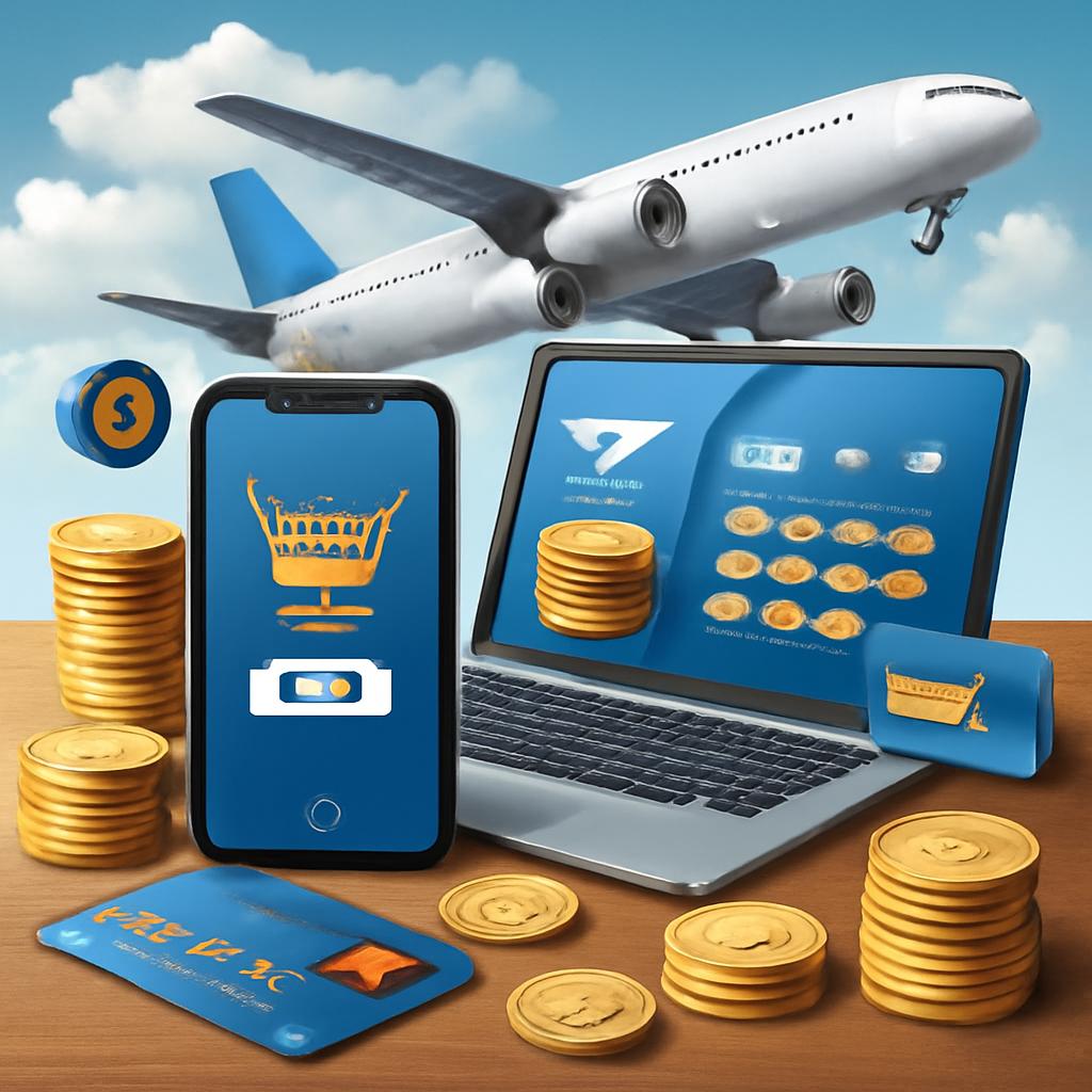 milhas para compras digitais