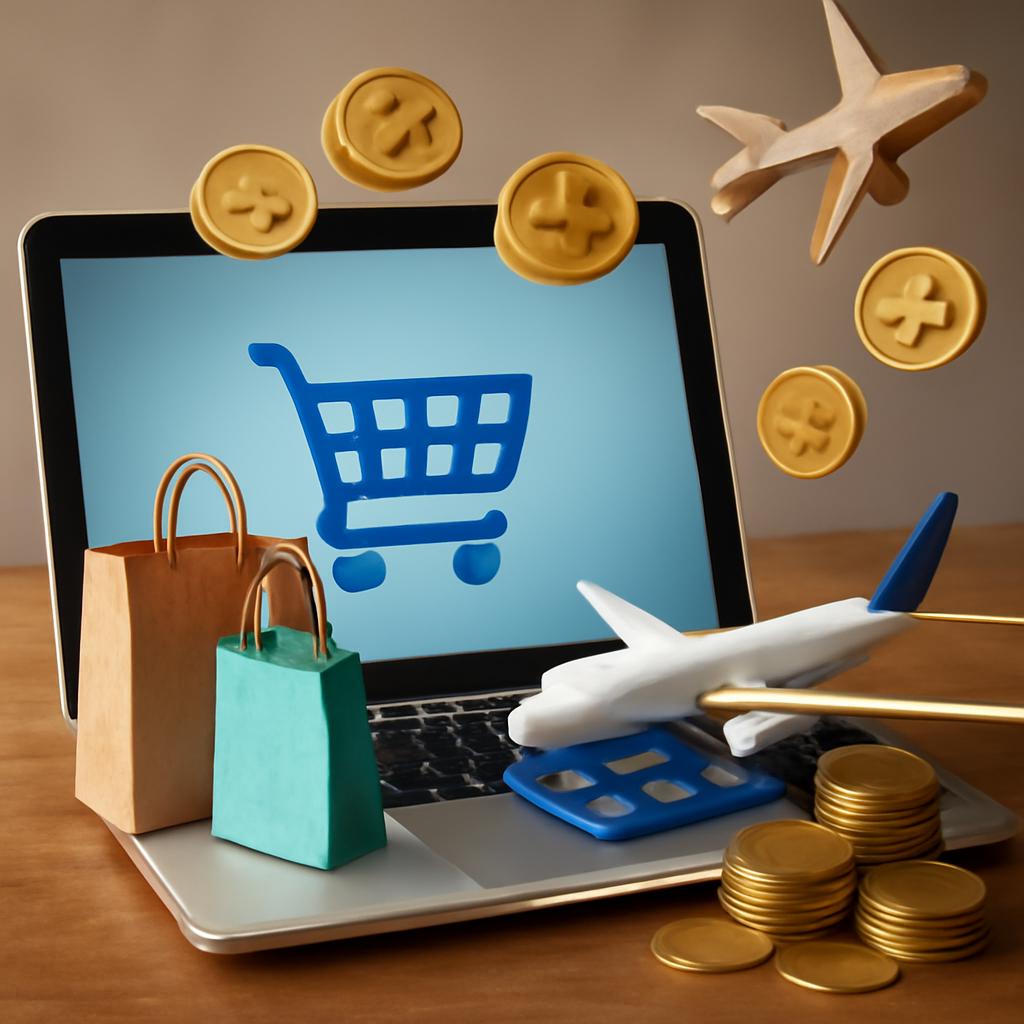 milhas para compras em lojas virtuais