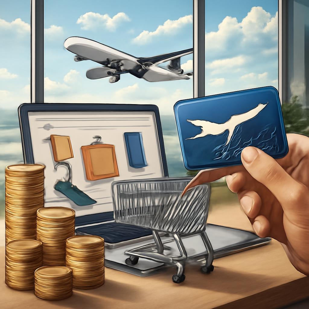 milhas para compras em marketplaces digitais