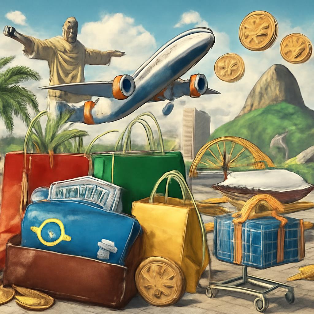 milhas para compras no Brasil
