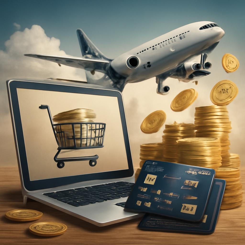 milhas para compras on-line