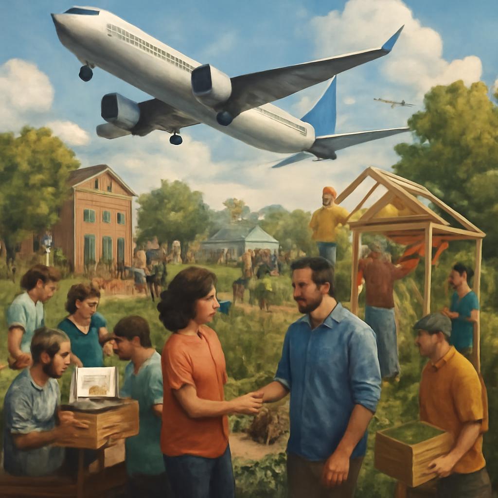 milhas para comunidades colaborativas e associativas