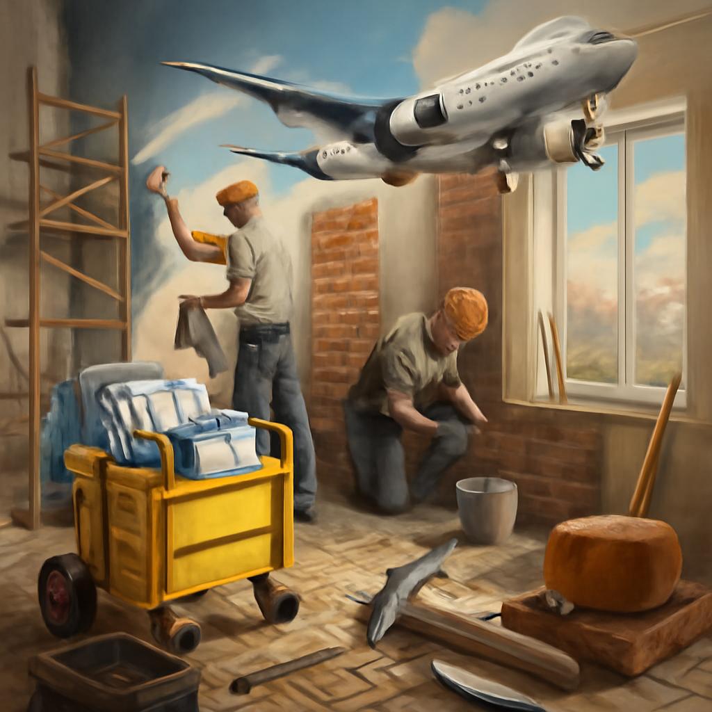 milhas para construção e reformas