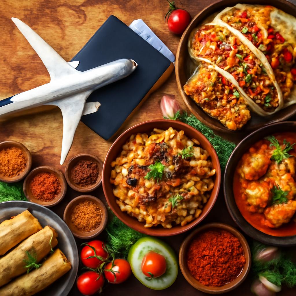 milhas para culinária típica