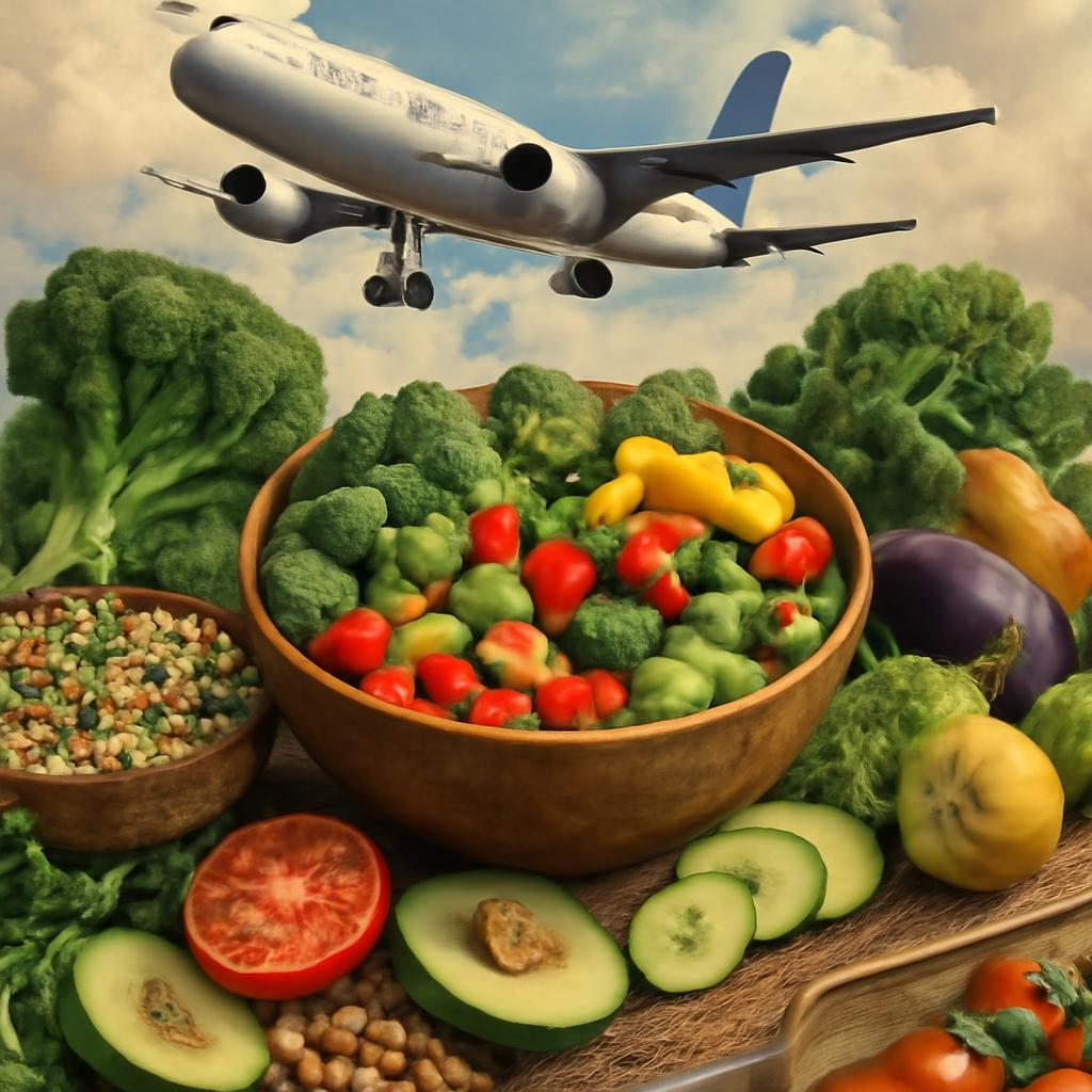 milhas para culinaria vegetariana