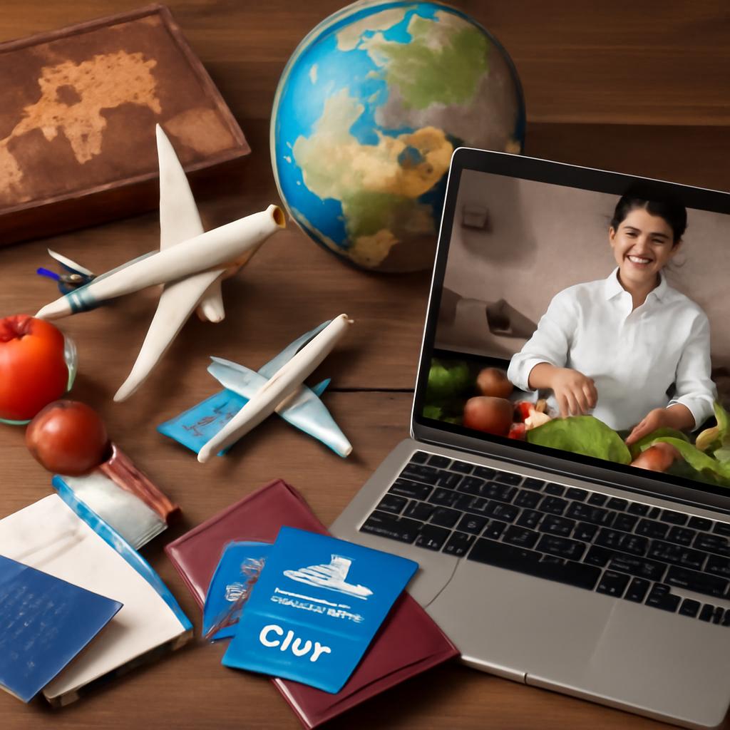 milhas para cursos online de culinária