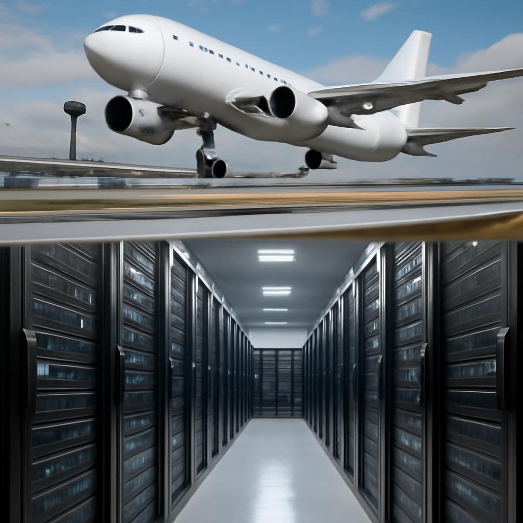 milhas para data center corporativo