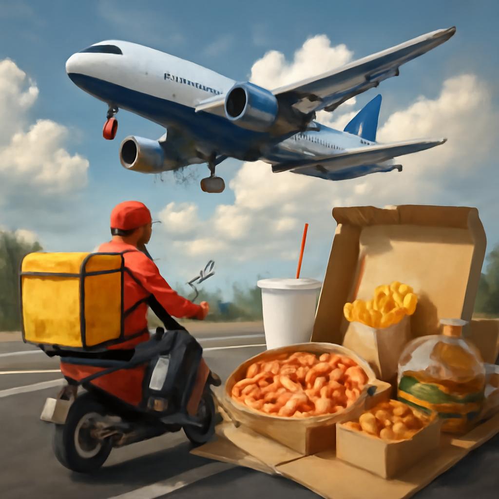 milhas para delivery