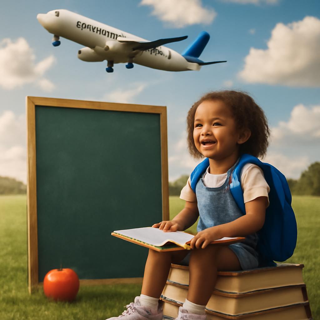 milhas para educação infantil gratuita