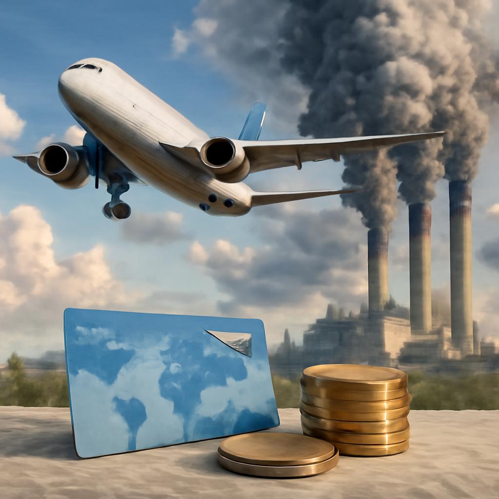 milhas para emissões aéreas