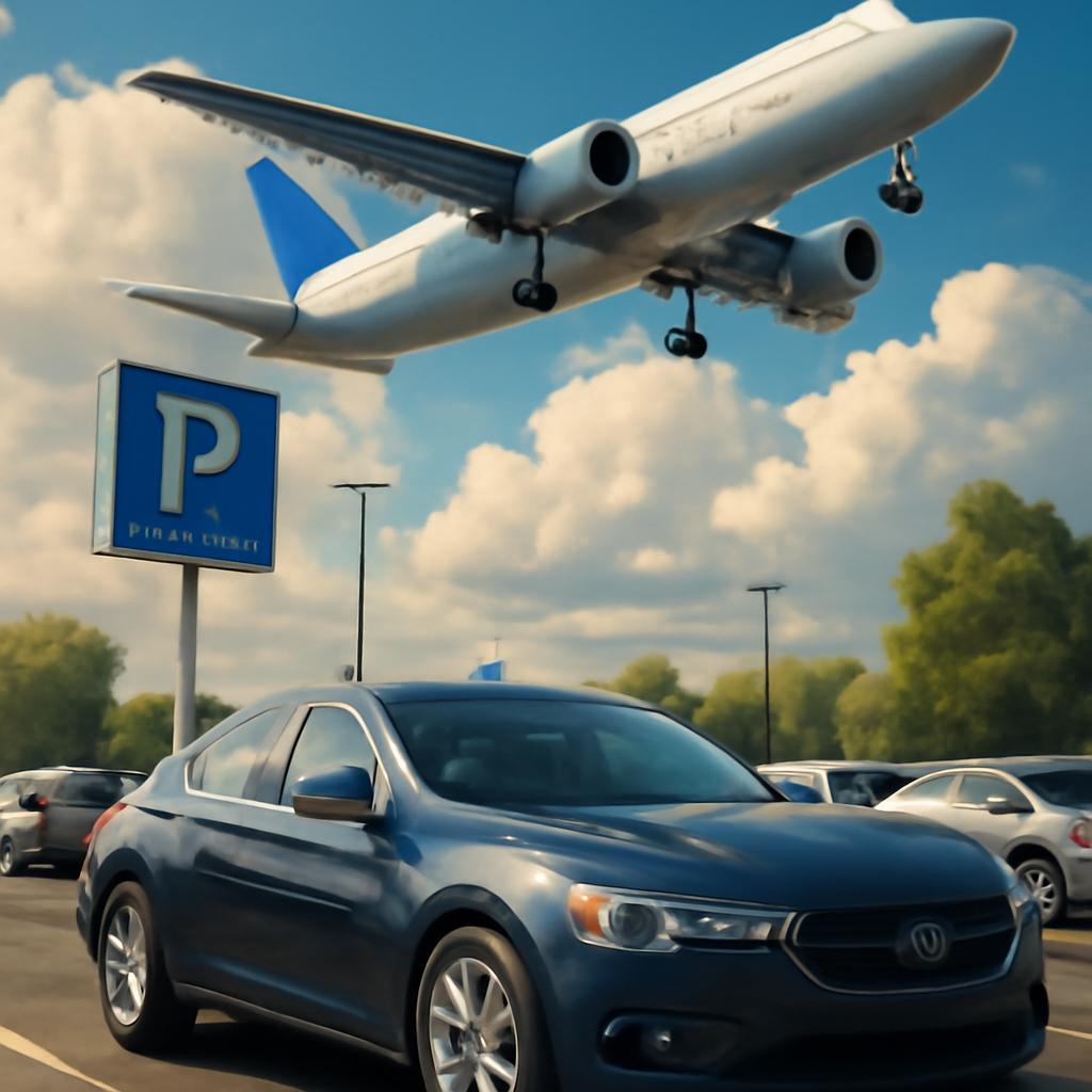 milhas para estacionamento veicular