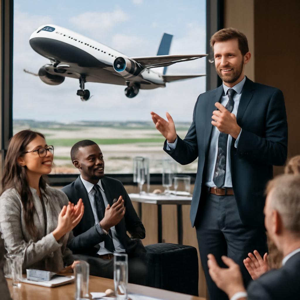 milhas para eventos corporativos