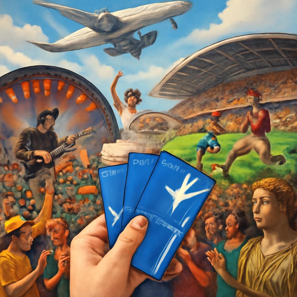 milhas para eventos culturais e esportivos