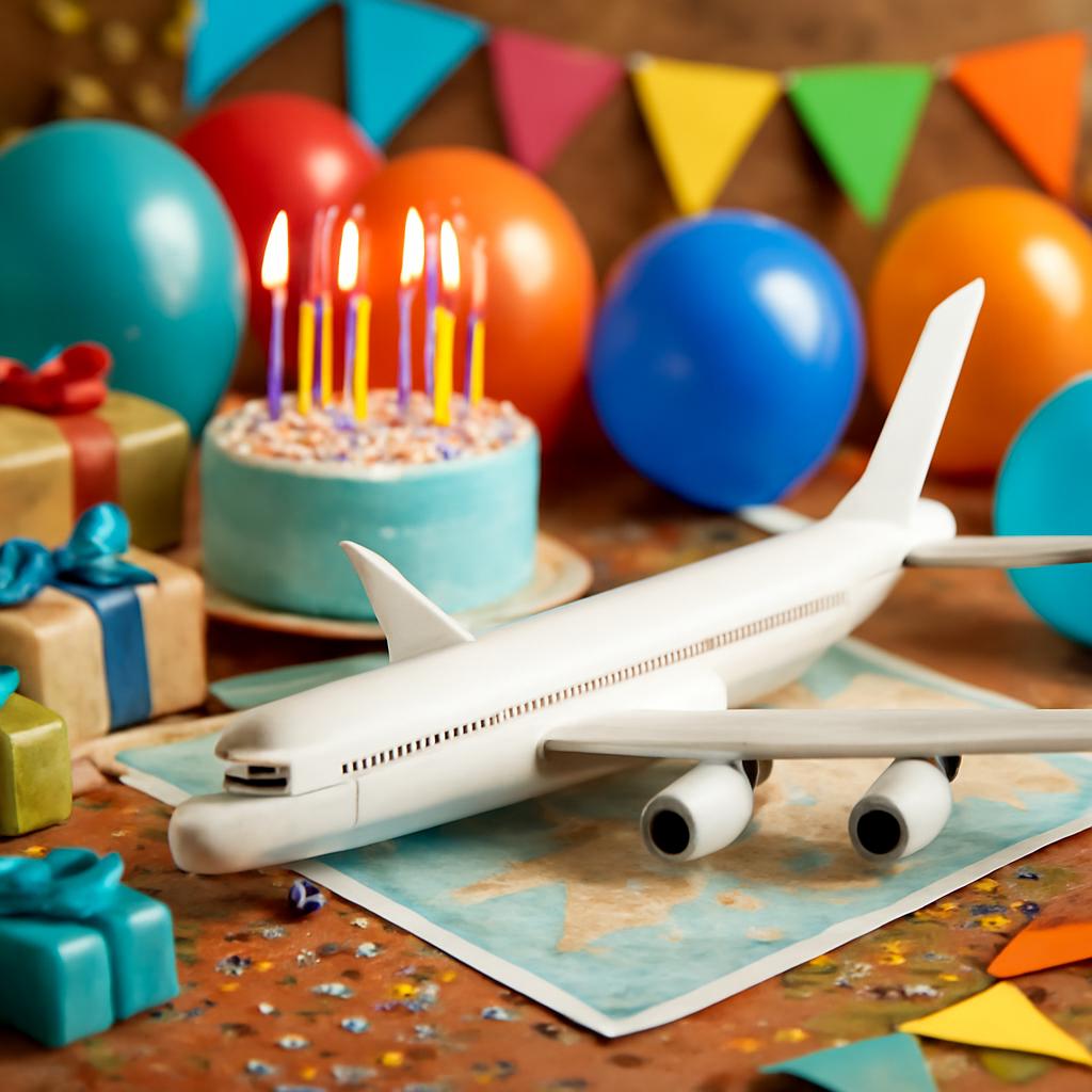 milhas para eventos de aniversário