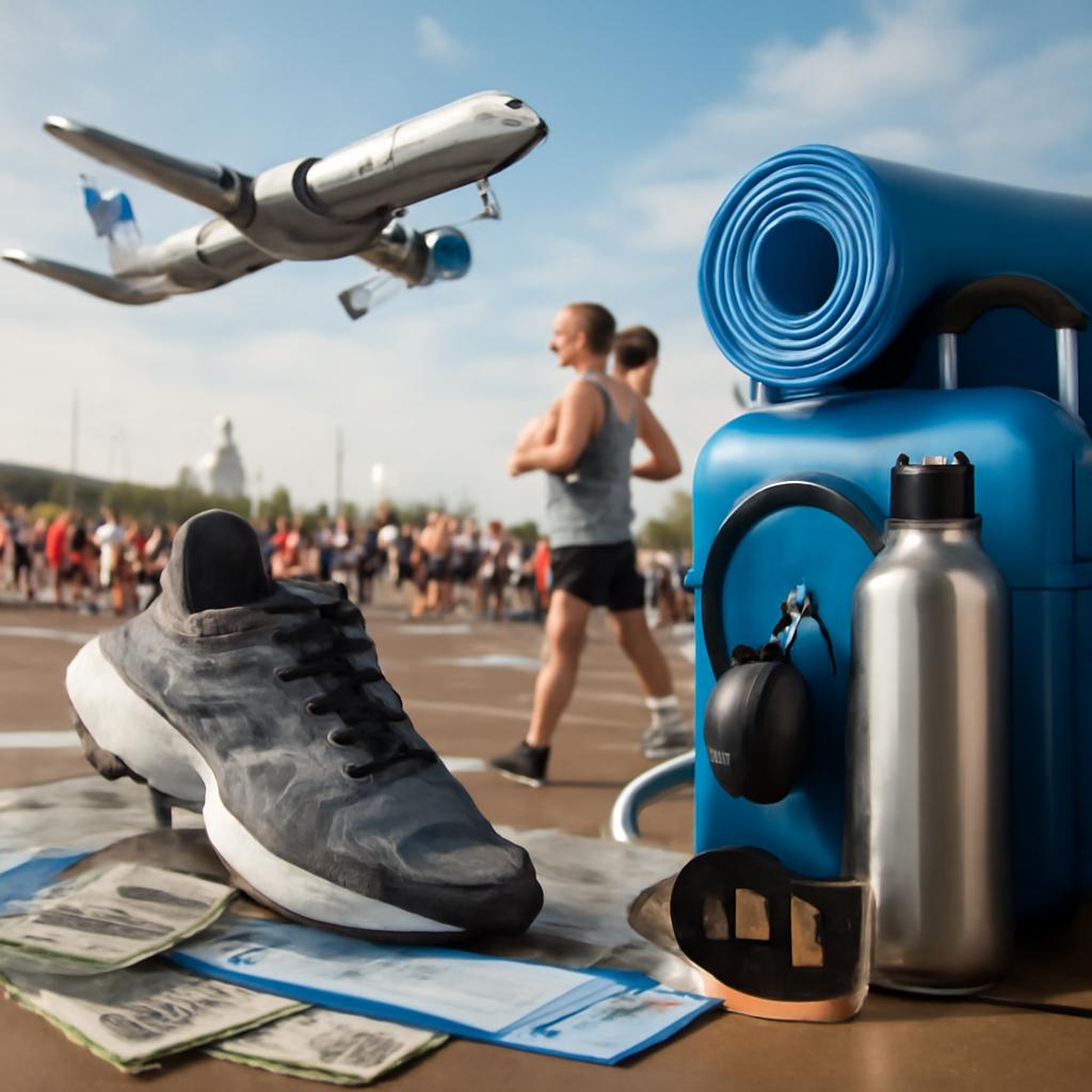 milhas para eventos de fitness