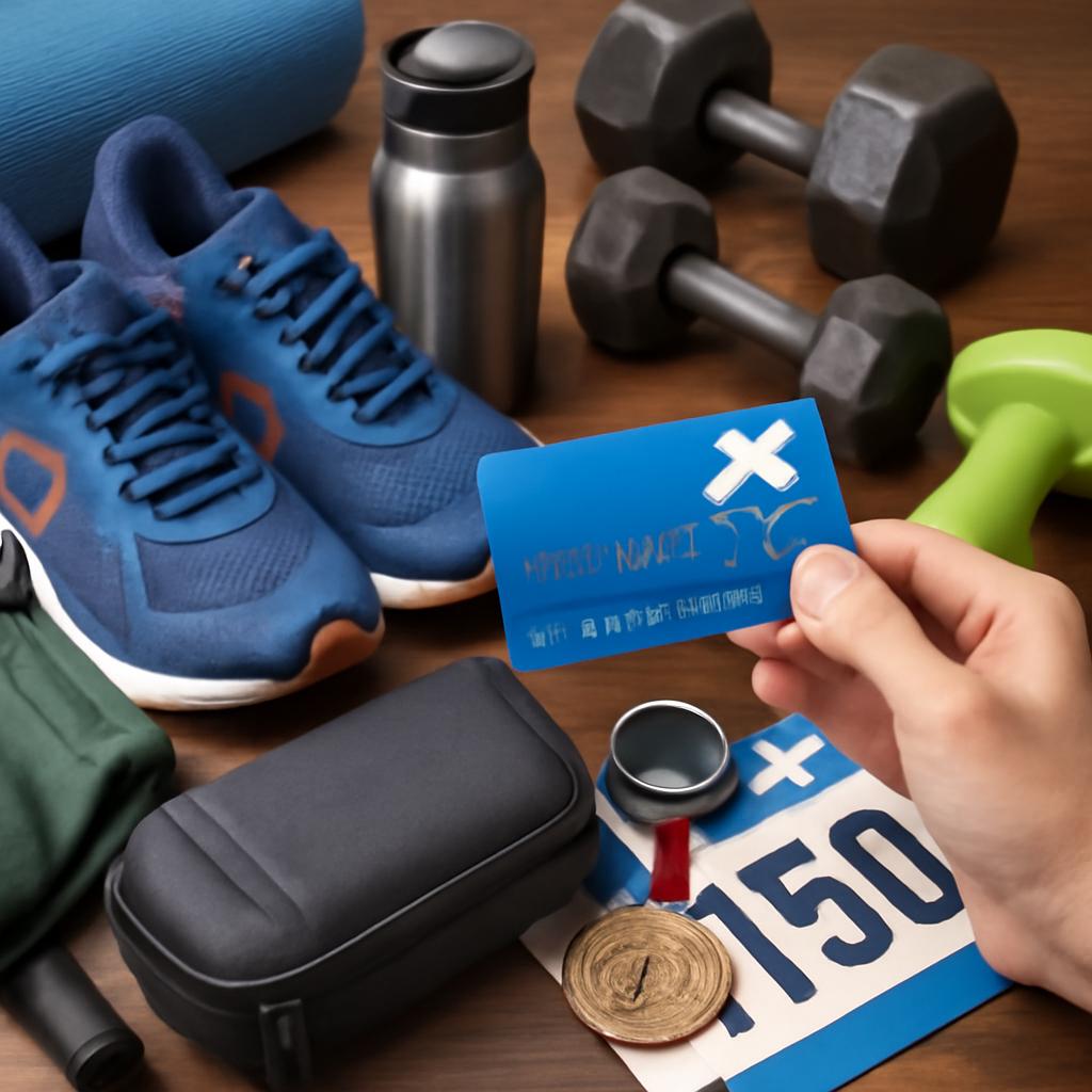milhas para eventos de fitness e esportes