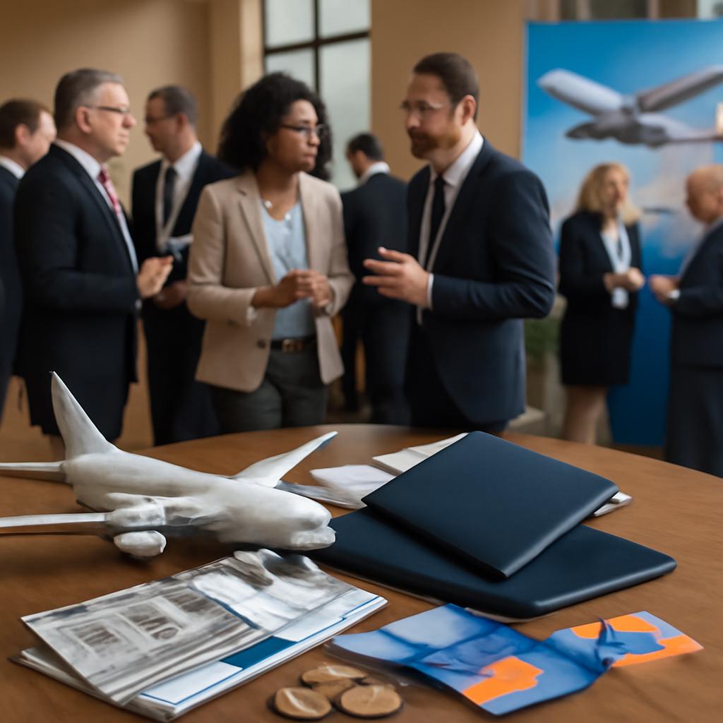 milhas para eventos de networking